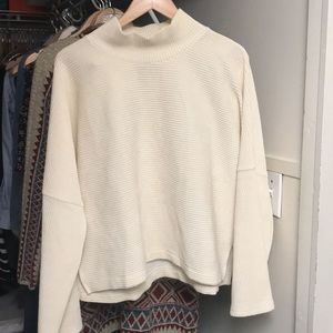 Cream Turtle-Neck